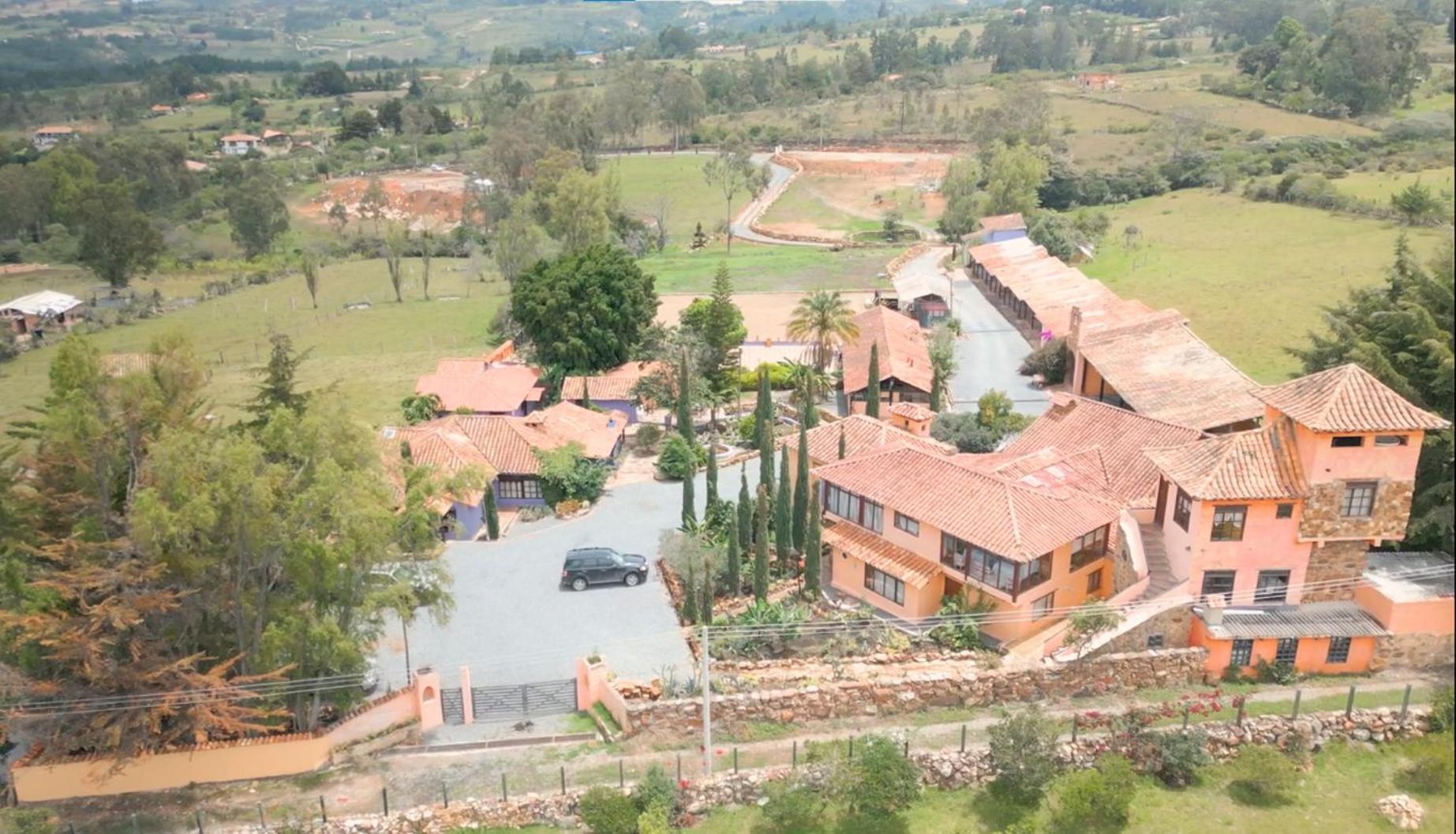 Maison d'hôtes Hacienda Flamingo à Villa de Leyva Extérieur photo